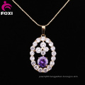 New Designed Zircon Gold Pendants Charm for Women